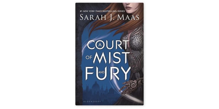 Image: book cover for "A Court of Mist and Fury"