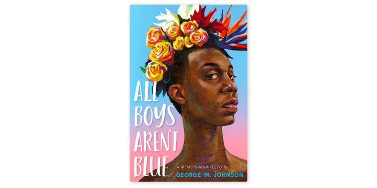 Image: book cover for "All Boys Aren't Blue"