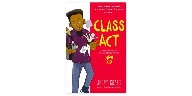Image: book cover for "Class Act"