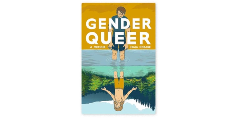 Image: book cover for "Gender Queer"