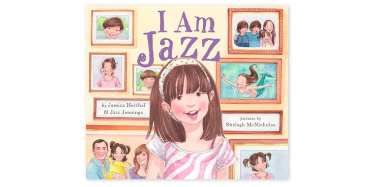 Image: book cover for "I Am Jazz"