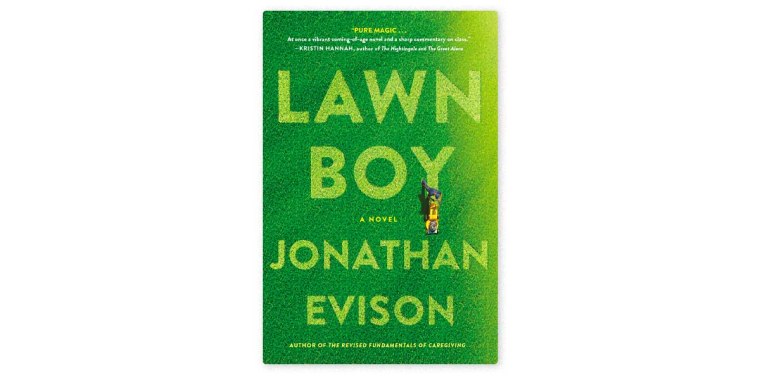 Image: book cover of "Lawn Boy"