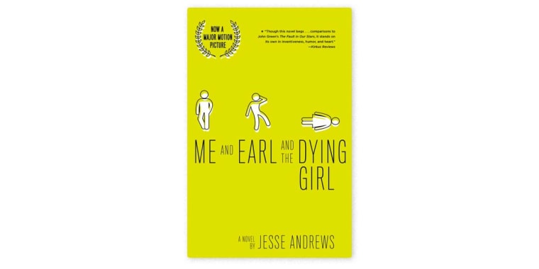 Image: book cover for "Me and Early and the Dying Girl"