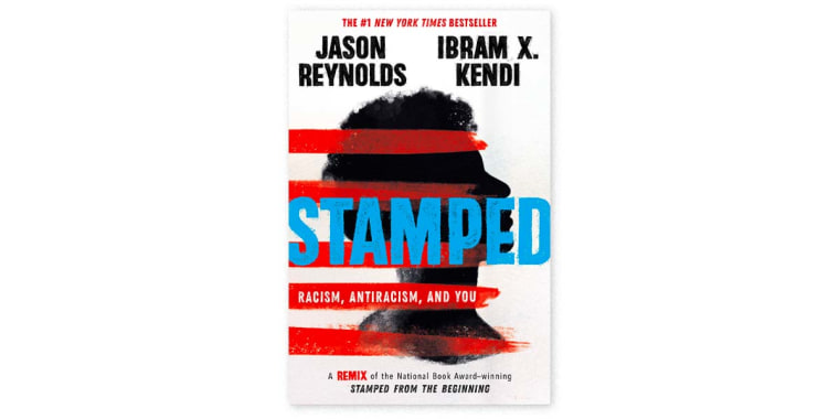 Image: book cover for "Stamped: Racism, Antiracism, and You"