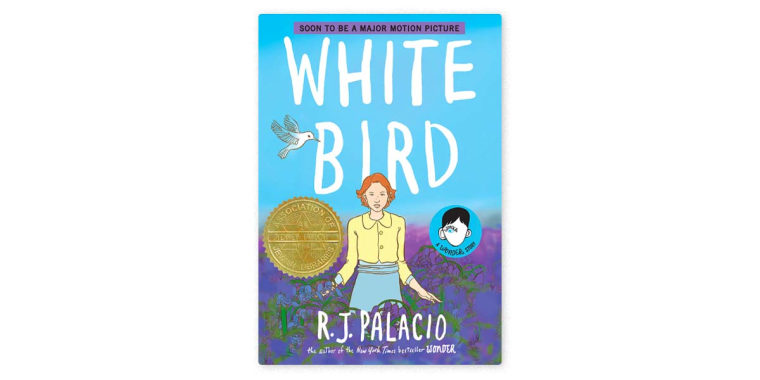 Image: book cover for "White Bird"