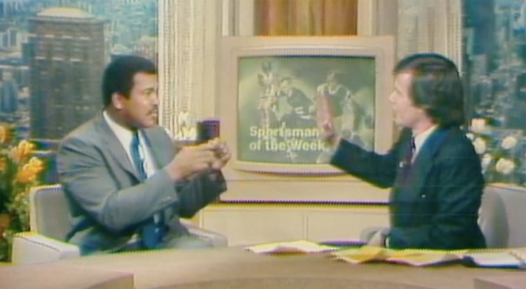 Muhammad Ali tangles with Tom Brokaw on TODAY in 1980.