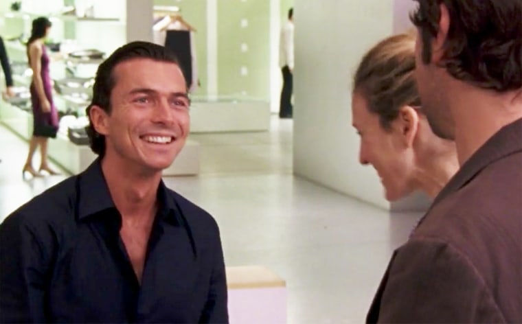 Actor William Abadie, who appears on "And Just Like That...," played a Prada employee on the original "Sex and the City."