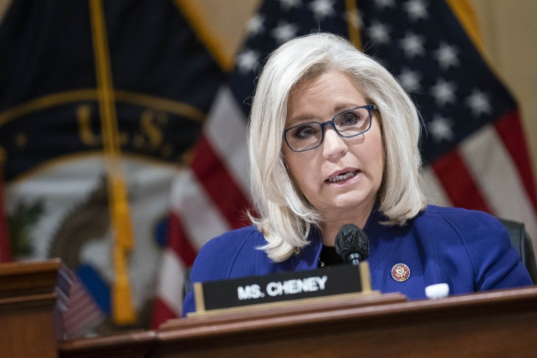 Image: Liz Cheney, House Select Committee On Jan. 6 Votes On Holding Stephen Bannon In Criminal Contempt