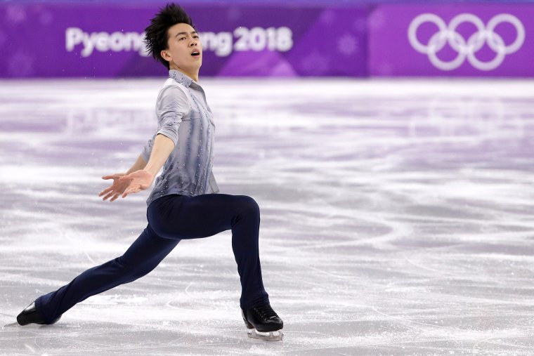 Image: Vincent Zhou, Figure Skating - Winter Olympics Day 7