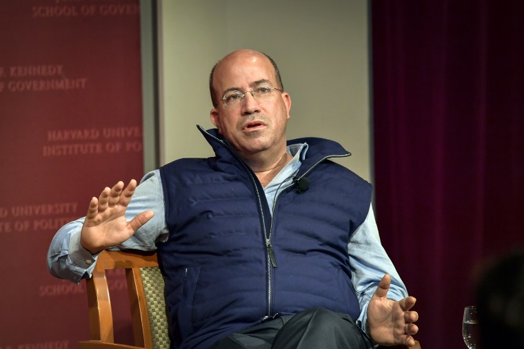 CNN President Jeff Zucker speaks at Harvard University John F. Kennedy School of Government Institute of Politics in Cambridge, Mass., Oct. 13, 2016.