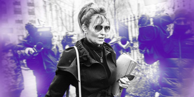 Photo Illustration: Sarah Palin is seeking retribution against the media in her ongoing defamation suit