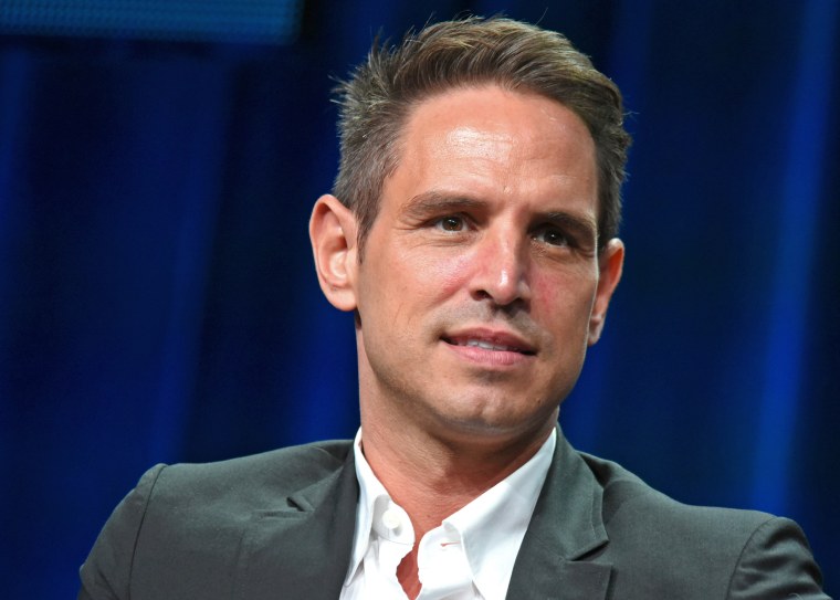 Image: Greg Berlanti on a panel in Beverly Hills, Calif., on Aug. 13, 2015.