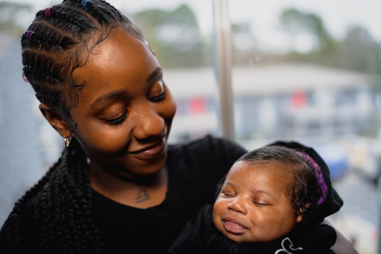 Taylor Bates and her baby are healthy and at home after having spent a month in jail because she couldn't afford the $1,000 bail.