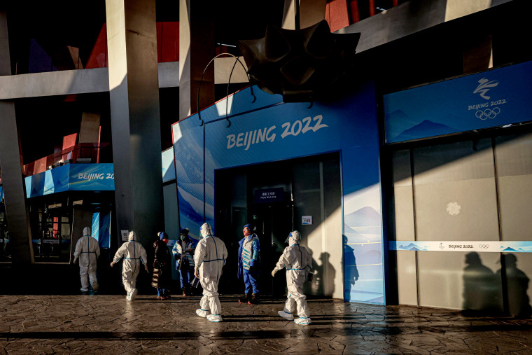 Image: The Bubble Experience Before The Opening Ceremony - Beijing 2022 Winter Olympics Day 0