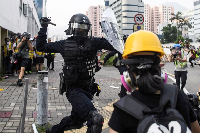 TOPSHOT-HONG KONG-CHINA-POLITICS-UNREST