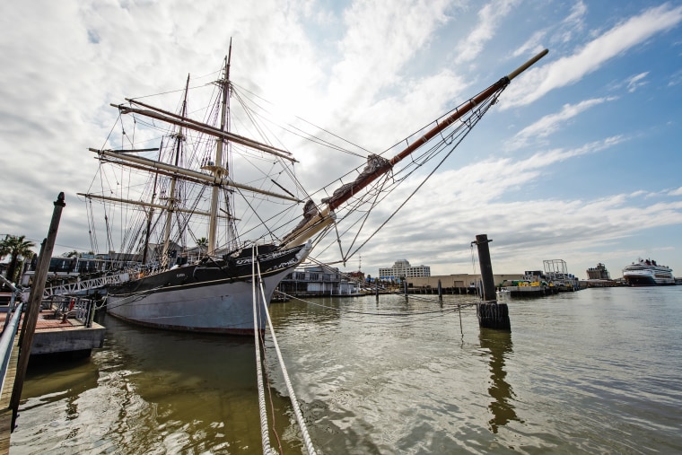 Woman, 58, falls to death from mast of historic ship in Galveston, Texas