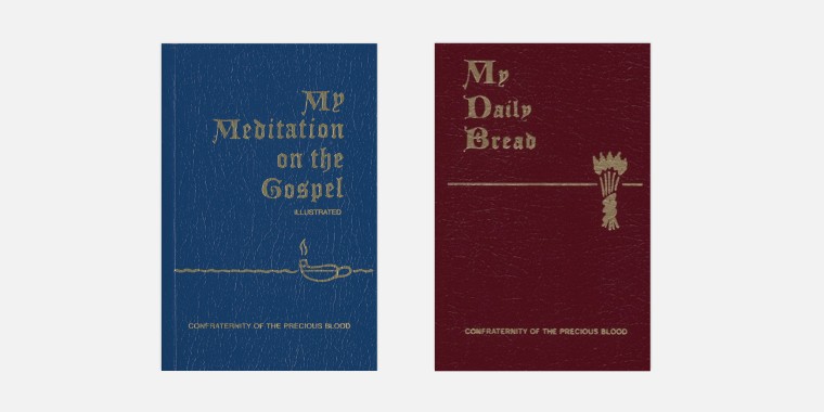 Image: "My Meditation on the Gospel" and "My Daily Bread."
