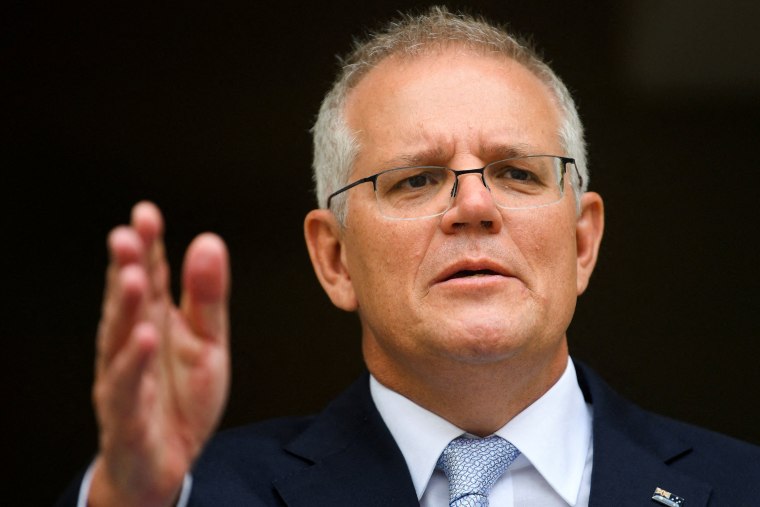 Image: FILE PHOTO: Australian PM says his government was "too optimistic" before Omicron outbreak