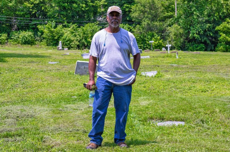 Raphael Morris in Greenwood Cemetery.