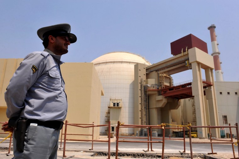 Image: This handout image provided by the Iran International Photo Agency shows the Russian-built Bushehr nuclear power plant in Iran in 2010.