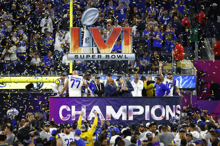 Image: Super Bowl LVI - Los Angeles Rams v Cincinnati Bengals