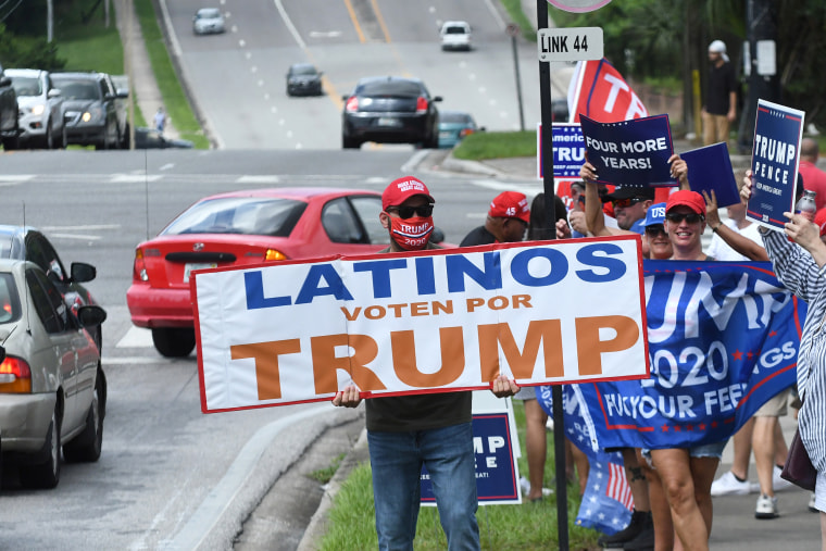 Image: Latinos for Trump, Mike Pence Rallies Latinos For Trump In Orlando, Florida