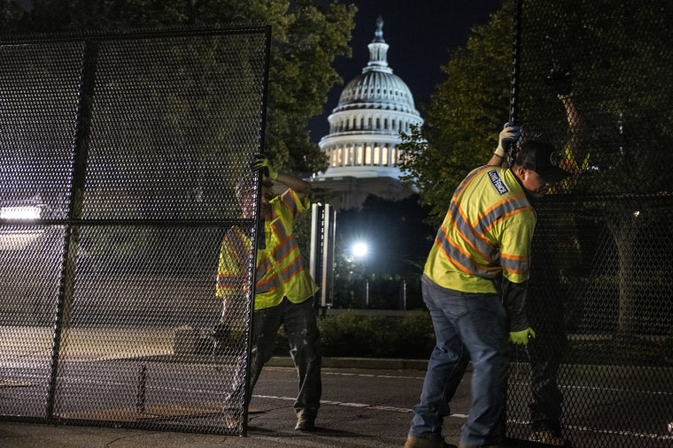 Image: Capitol security fencing