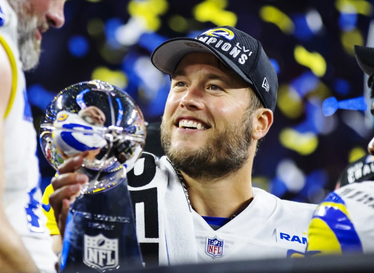 Los Angeles Rams quarterback Matthew Stafford