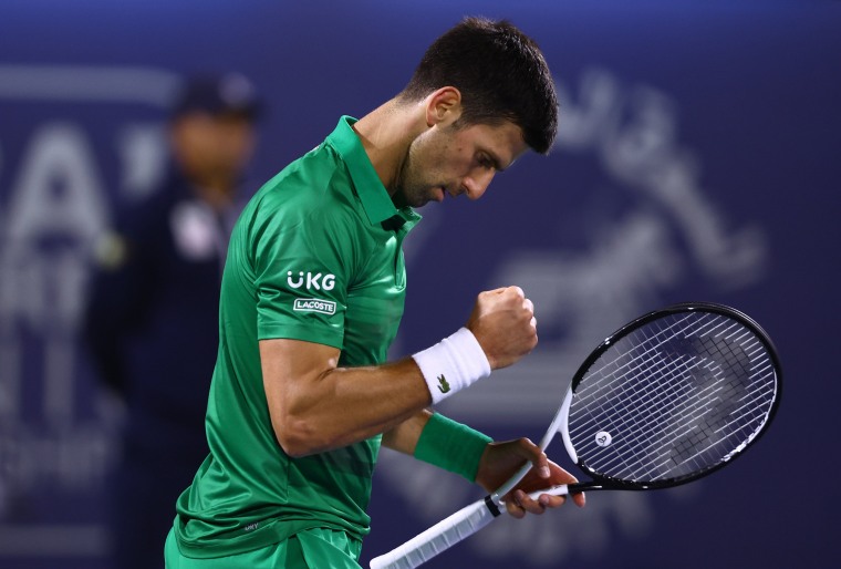 Novak Djokovic - Post Match Interview - R1 - Dubai Duty Free