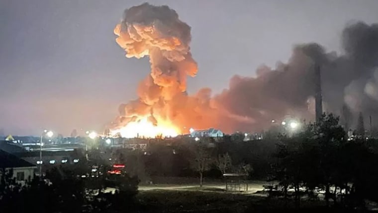 Image: Explosion in Kyiv