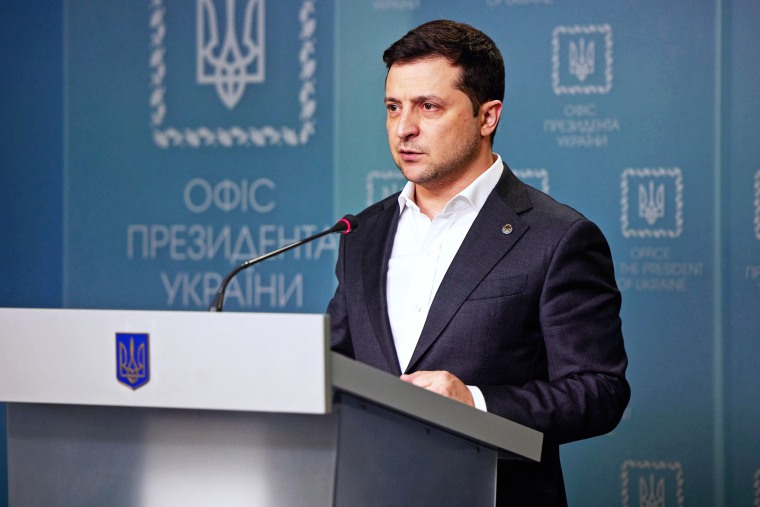 President of Ukraine Volodymyr Zelenskyy