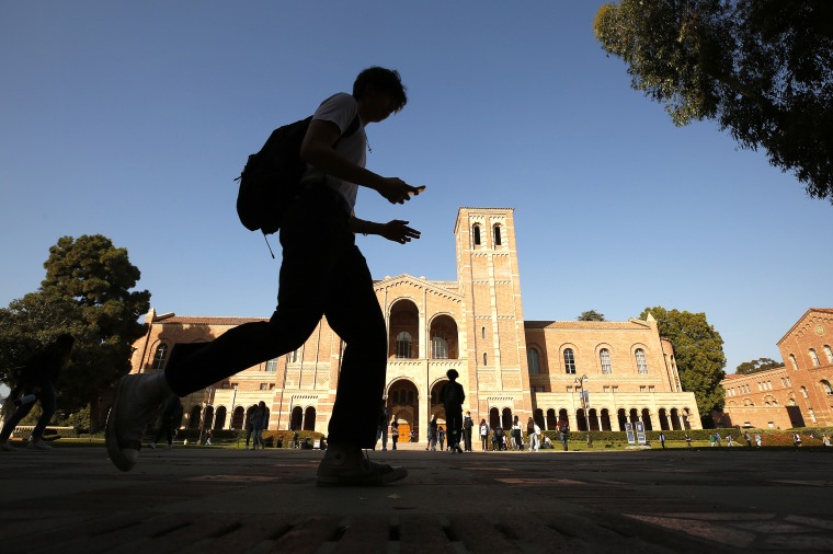 Image: Student silhouette Royce Hall