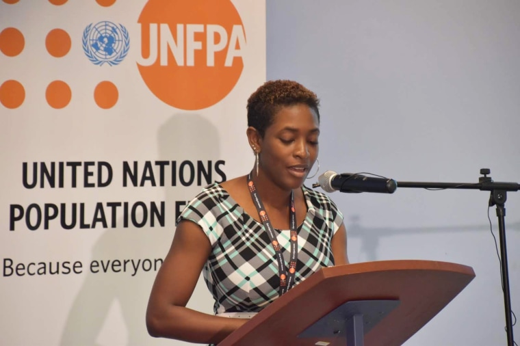 Julia Mandeville co-founded the Barbados Association of Endometriosis and PCOS in her home country. She's working on her Ph.D. in public health focused on health equity and reproductive health issues
