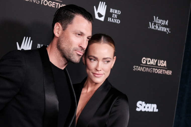 Maksim Chmerkovskiy and Peta Murgatroyd