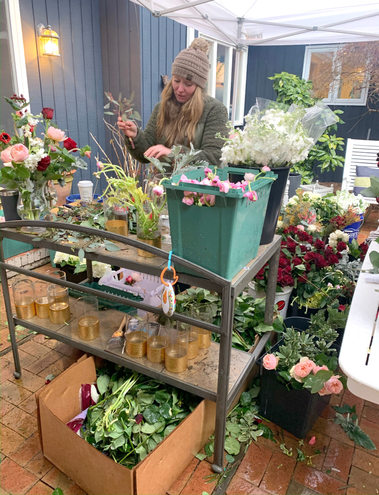 Ashley Manning, a florist in Charlotte, North Carolina, founded the Valentine’s Day Widow Outreach Project.