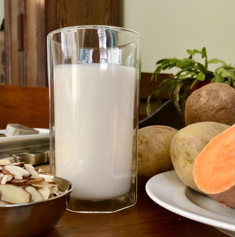 Potato needs a little help from nuts (or legumes) to be an acceptable form of milk.