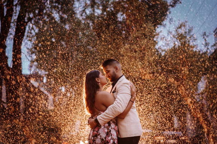 Ranika Madhuri Nath and Bradley Prasad.