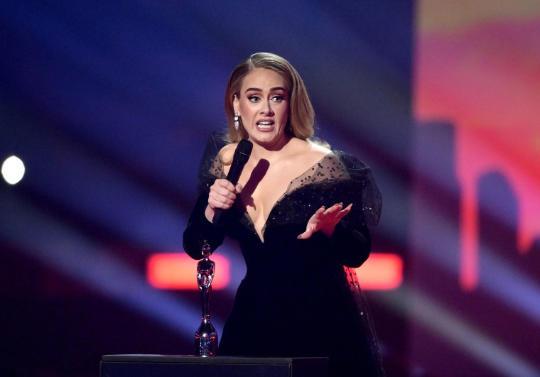 Adele wins song of the year at the Brit Awards