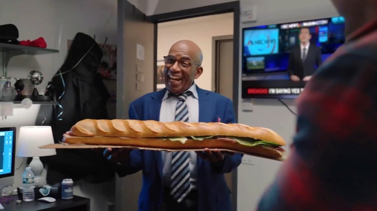 Al Roker came in at the right time with exactly what was needed: A massive sub