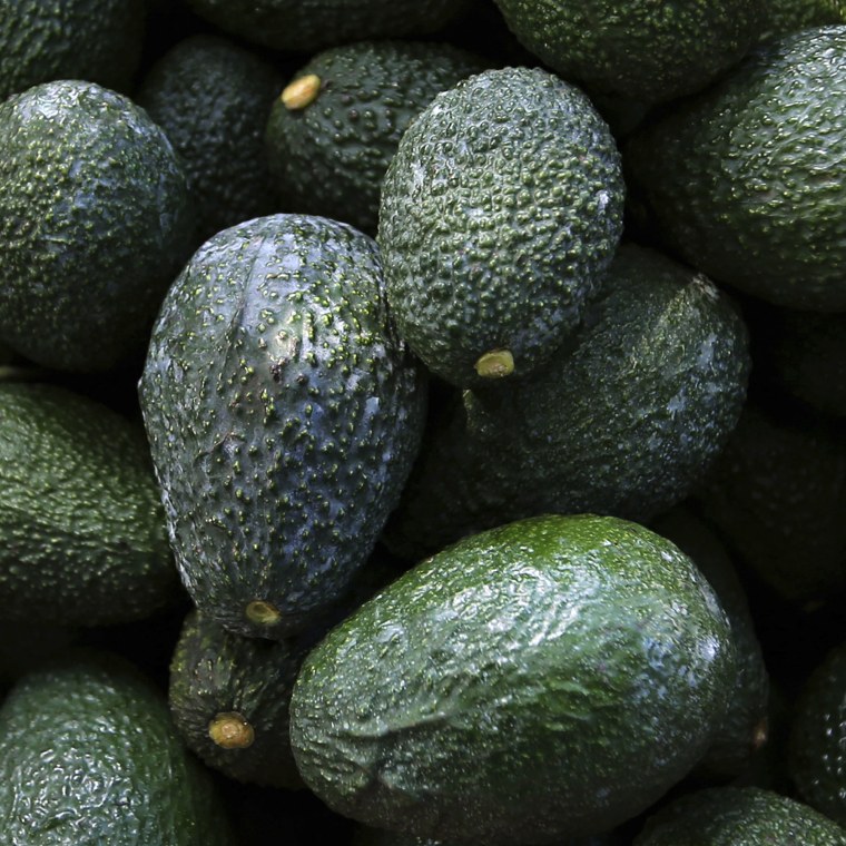 Recently harvested avocados at an orchard near Ziracuaretiro, Michoacan state, Mexico, Oct. 1, 2019.