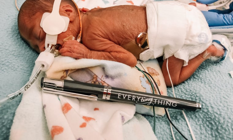 Born at just 23 weeks, Amelie was a fighter.