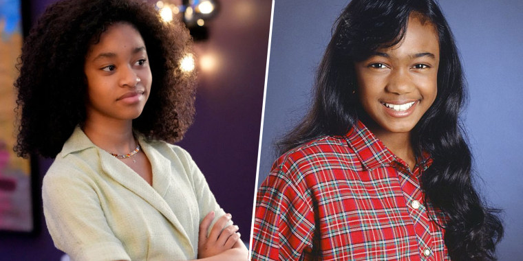 Actor Akira Akbar (left) breathes life into Tatyana Ali’s (right) original character.