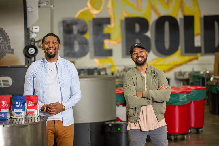Johnson and Cezar hope to open a brick-and-mortar coffee shop in the near future.