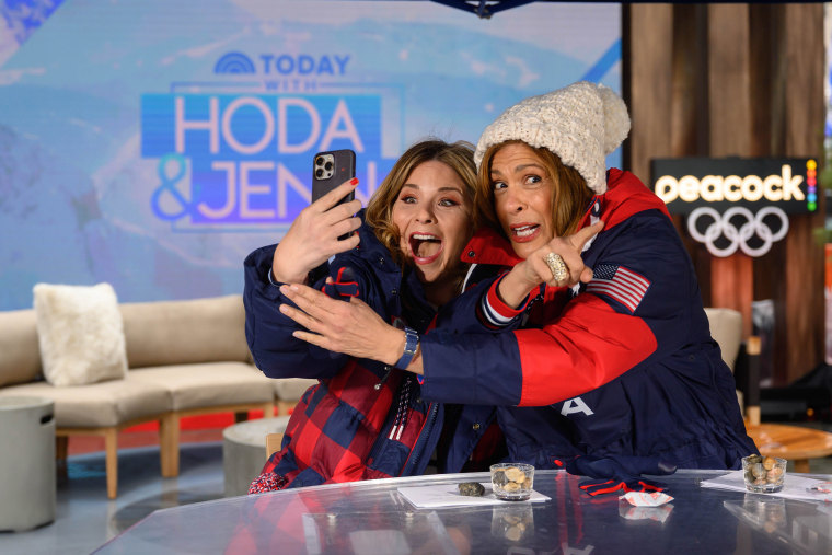 Hoda and Jenna were delighted Garth Brooks jumped on the call with them.