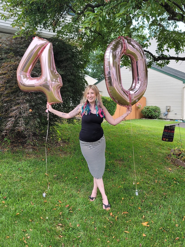 Turning 40 also meant MarlaJan Wexler-Gormley celebrated 34 years since her last open heart surgery.