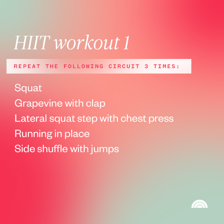 HIIT workout circuit 1