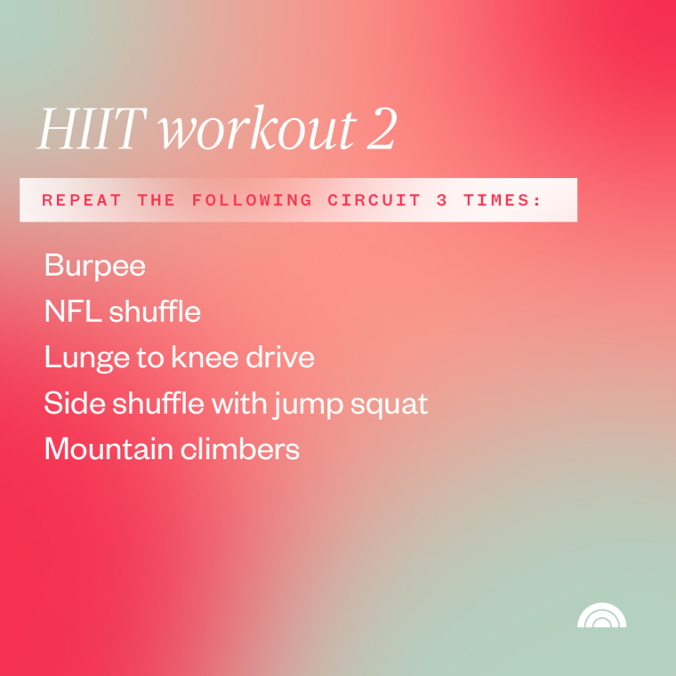 HIIT workout circuit 2