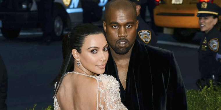 Kim Kardashian West and Kanye West, here in at the 2015 gala, share four children.  