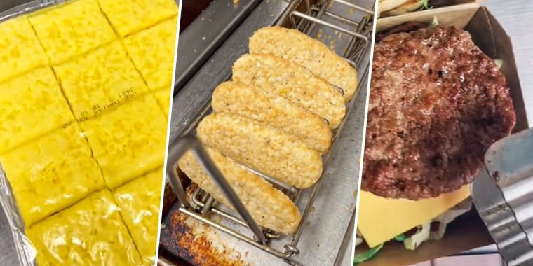 The TikTok account shows how McDonald's makes their eggs, hash browns, Big Macs and more.