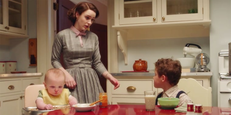 "The Marvelous Mrs. Maisel" is a rare show about a working mother that finds drama and comedy in something OTHER than her relationship with her children — a revolutionary notion, even now.